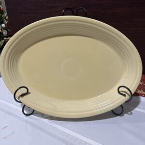 Fiesta 13" Large Oval Yellow Platter